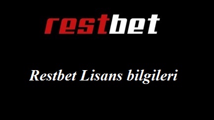 Restbet Lisans bilgileri