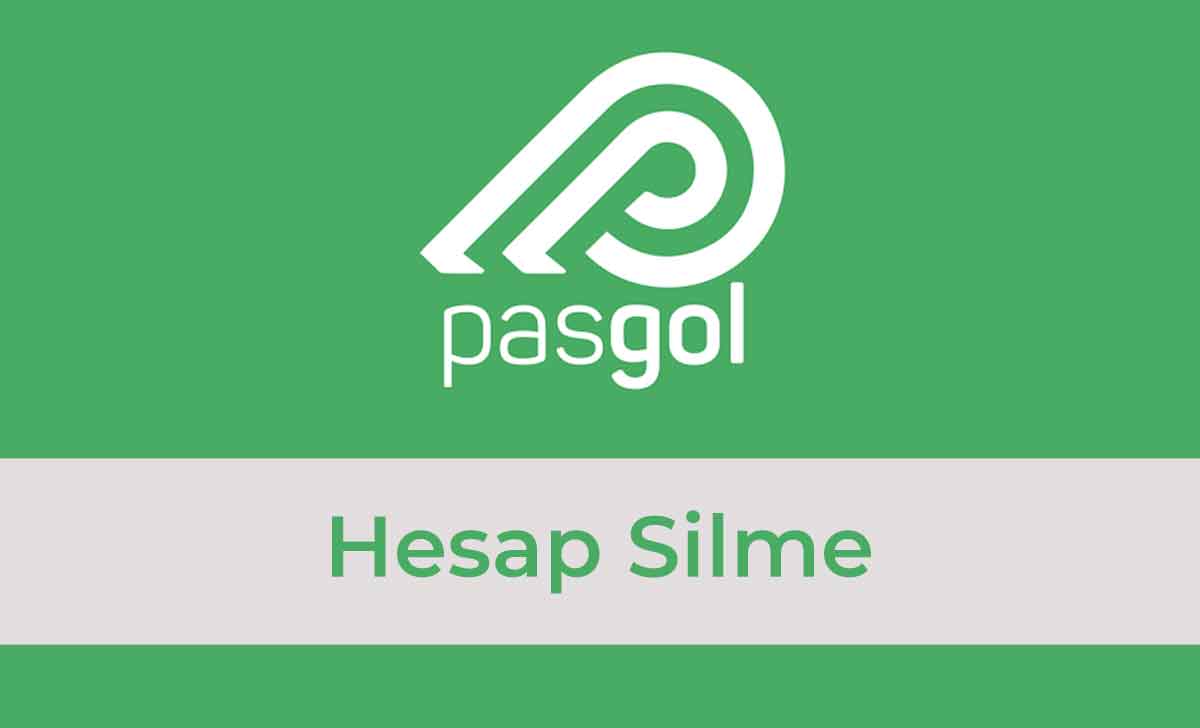 Pasgol Hesap Silme